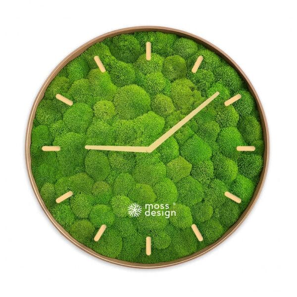 Machové hodiny - kopcovitý mach - ciferník digit