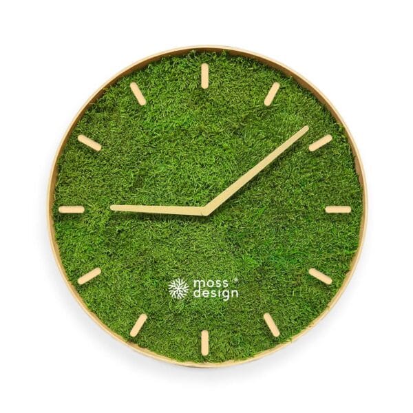 Machové hodiny lesný mach - ciferník digit